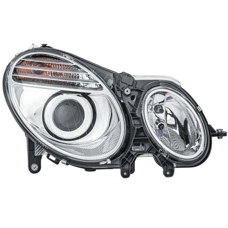 Hella Headlight Headlamp PY21W Right fits Mercedes-Benz E-Class 2002-2008