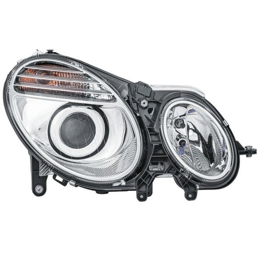 Hella Headlight Headlamp PY21W Right fits Mercedes-Benz E-Class 2002-2008