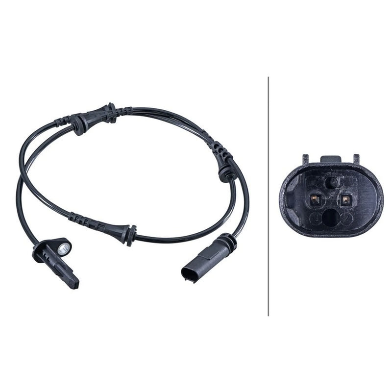 Hella ABS Wheel Speed Sensor Rear 6PU 358 216-861