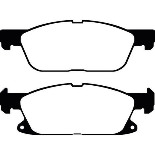 Abtex Front Brake Pad Set fits Ford Galaxy 2019-2023 2.0