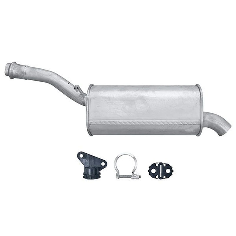 Hella End Silencer Rear fits Citroën C4 Picasso I 2007-2013 1.6