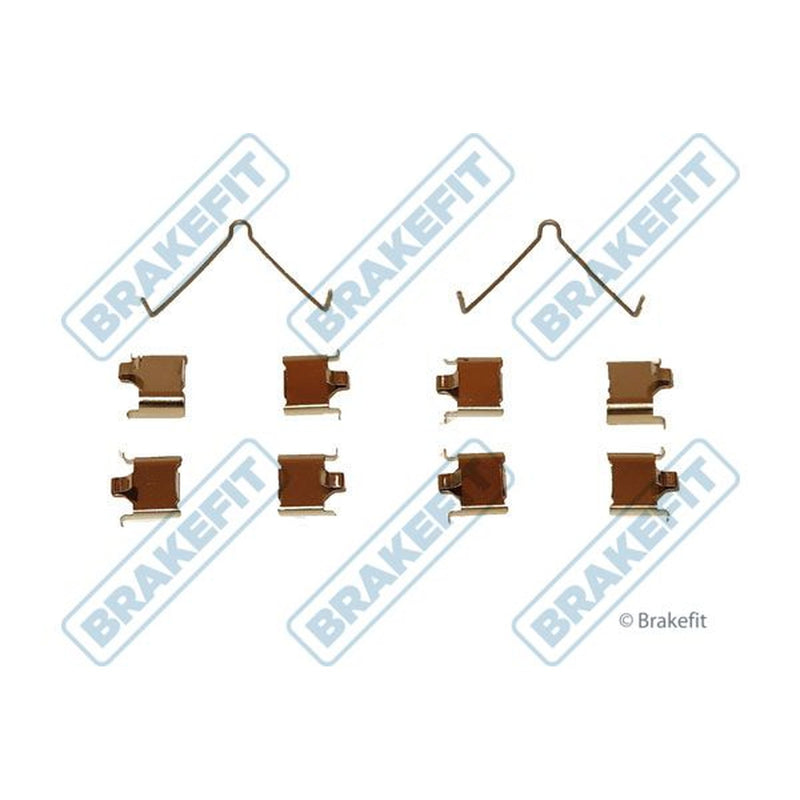 Apec Brake Pad Accessory Fitting Kit Rear fits Mazda 323 F 1998-2004 1.6 1.9 2.0
