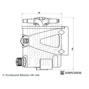 Blue Print Fuel Filter Element fits Dacia Logan 2005-2012 1.5