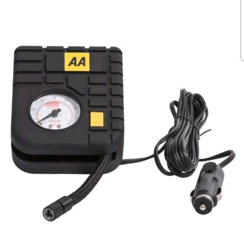 AA 12v Car Motorcycle Motor Bike Mini Tyre Air Compressor Inflator + Sealant Streetwize - Dynamic Drive