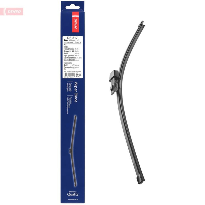 Denso Rear Wiper Blades fits Seat Toledo IV 2012-2019 1.0 1.2 1.4 1.6