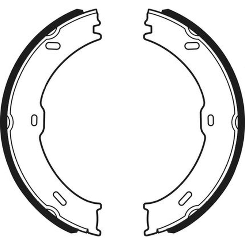 Abtex Brake Shoe Set Axle Kit fits Mercedes-Benz Sprinter 3,5-T 2006-2025