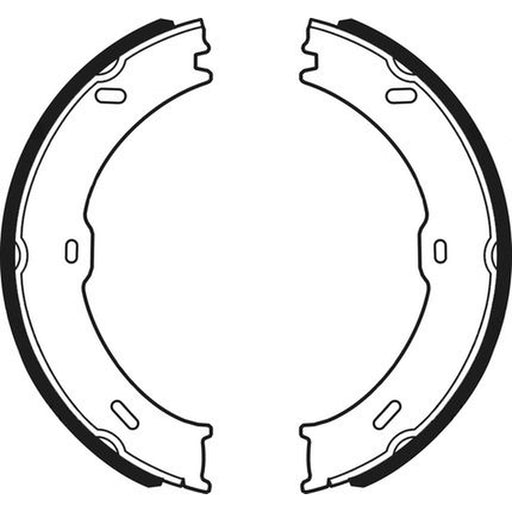 Abtex Brake Shoe Set Axle Kit fits Mercedes-Benz Sprinter 3,5-T 2006-2025
