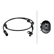 Hella ABS Wheel Speed Sensor Front 6PU 230 048-181