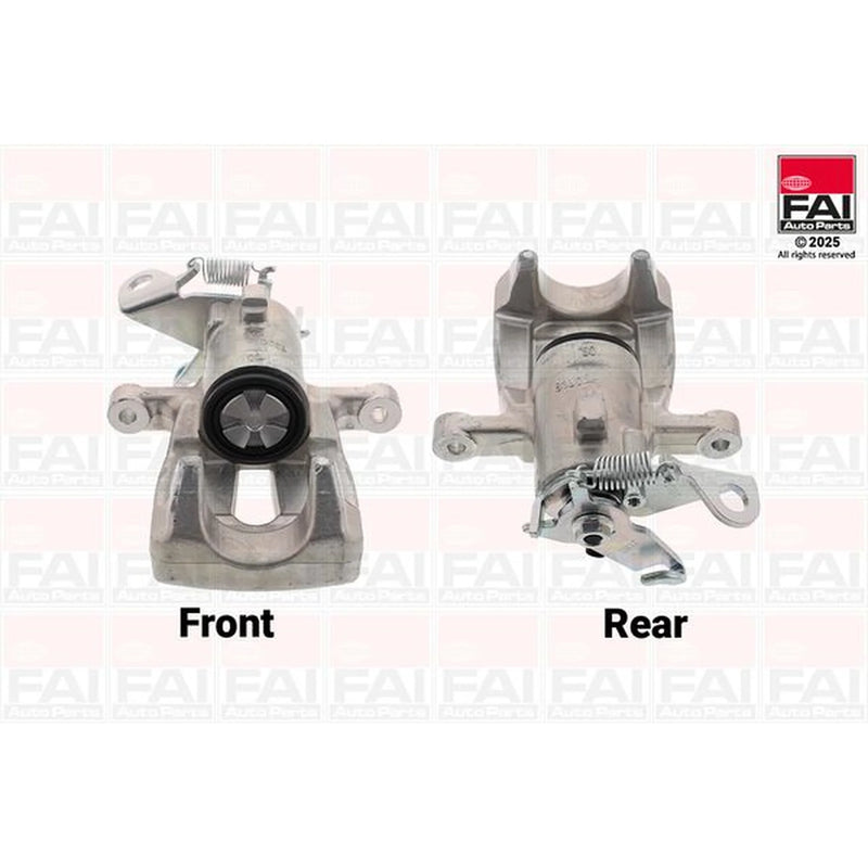 FAI Brake Caliper Assembly Rear Right fits Renault Clio IV 2013-2021 1.6
