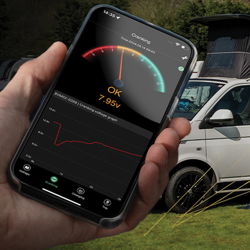 Maypole Bluetooth Smart Battery Health Monitor – 12/24V AGM, GEL, Lead Acid & Lithium Ion Batteries Town Tools - Dynamic Drive
