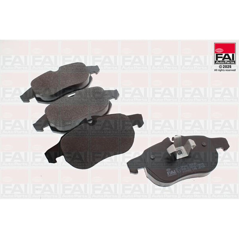 FAI Front Brake Pad Set fits Cadillac Bls 2006-2010 1.9 2.0 2.8