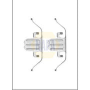 NAPA Brake Pad Accessory Fitting Kit Front fits Alpina D3 2005-2008 2.0