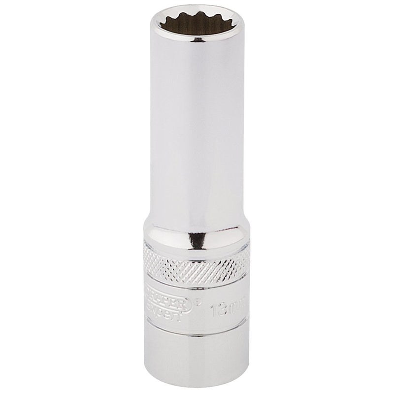 Draper HI-TORQ 12 Point Deep Socket, 1/2" Sq. Dr., 13mm 33732 Draper - Dynamic Drive