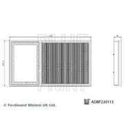 Blue Print Engine Air Filter fits MG Zs SUV 2017 on 1.5