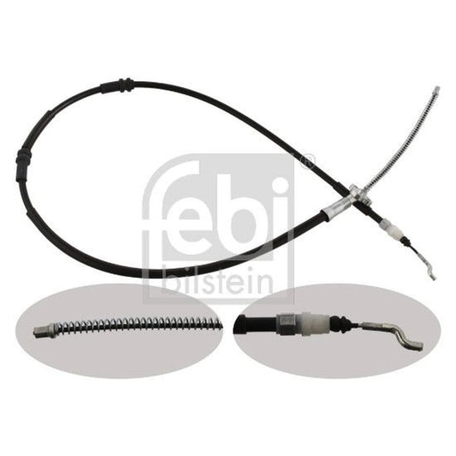 Febi Handbrake Cable Left Rear 36711