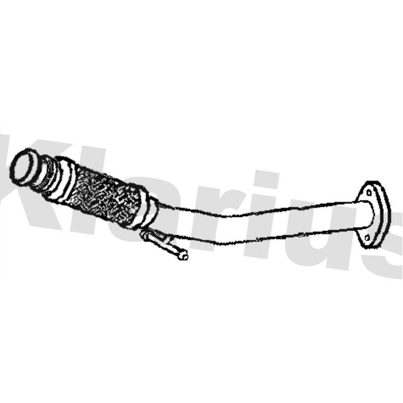 Klarius Exhaust Pipe OD fits Volvo V40 2012-2015