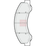 Apec Brake Pad Set PAD1888