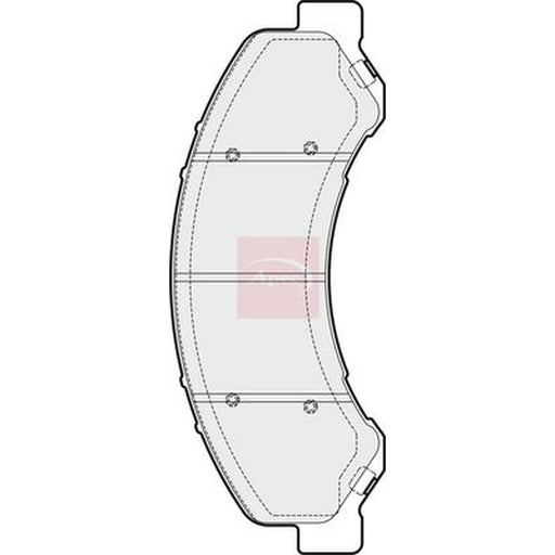 Apec Brake Pad Set