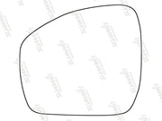 Summit Stick-On Standard Mirror Glass fits Land Rover Discovery 13 to 15 LHS Summit - Bars 4 Cars