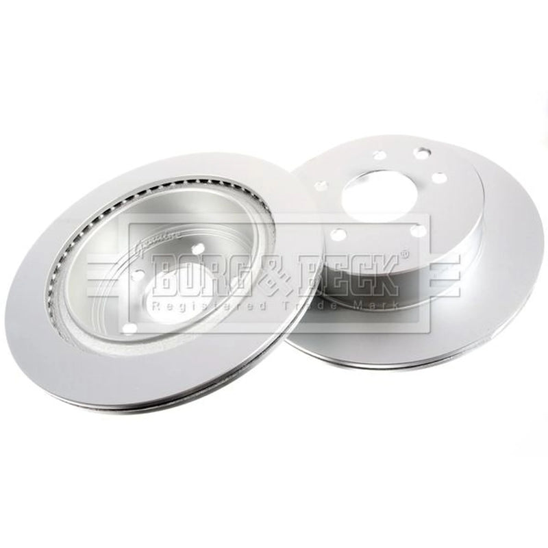 Borg & Beck Front & Rear Brake Discs & Pads fits Infiniti G 2002-2006 3.5