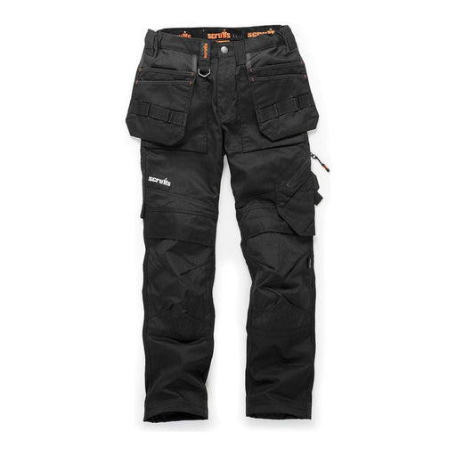 Scruffs Women's Trade Flex Holster Trousers Black 20R Scruffs - Dynamic Drive