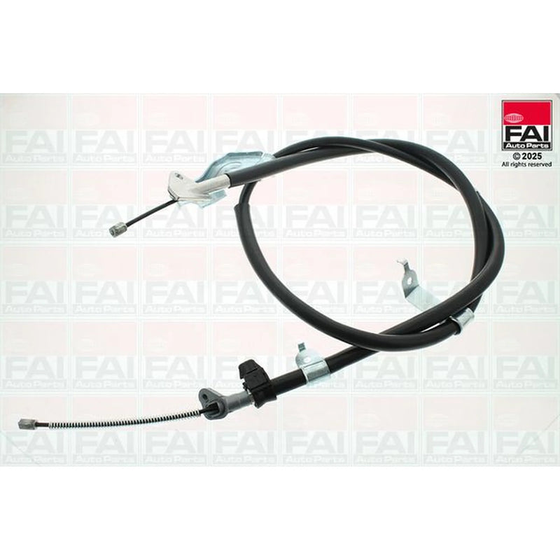 FAI Handbrake Cable Left Rear fits Toyota Yaris/Vitz 2005-2011 1.0