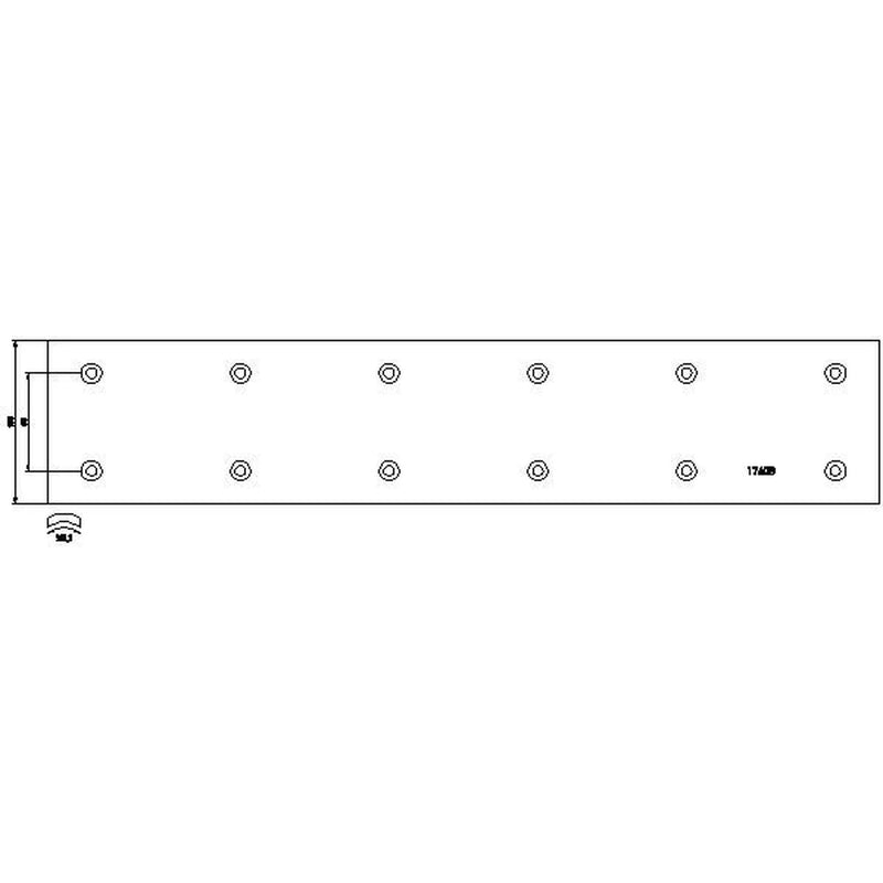 Textar Textar Cv Brake Lining Set 1740805 1903257 1740805