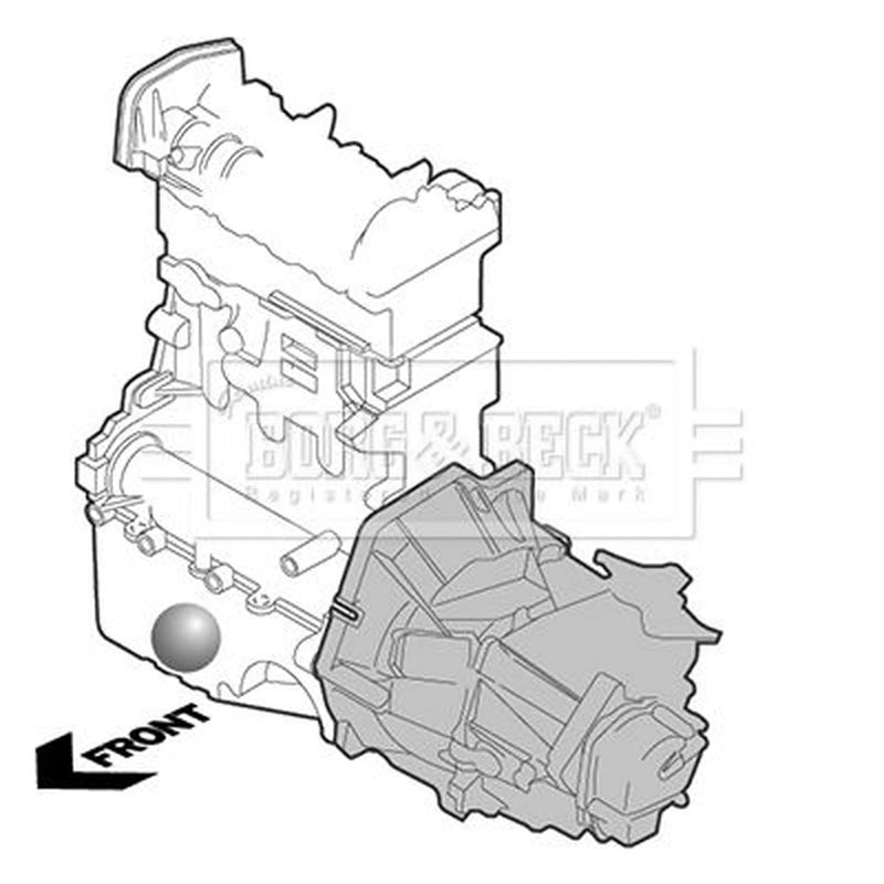 Borg & Beck Engine Mount Mounting BEM4406