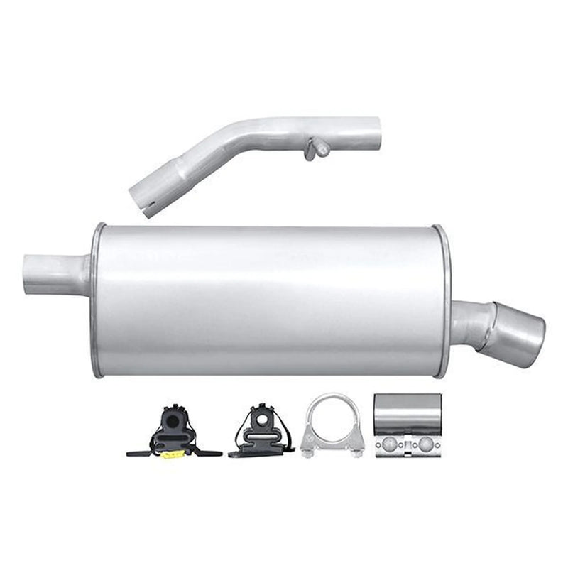 Hella End Silencer Rear fits Citroën C2 2003-2009 1.4