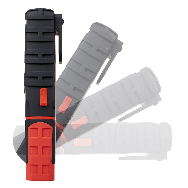 Sealey LED Twist Rechargeable Inspection Light 5W COB & 1W SMD LED601 Sealey - Dynamic Drive