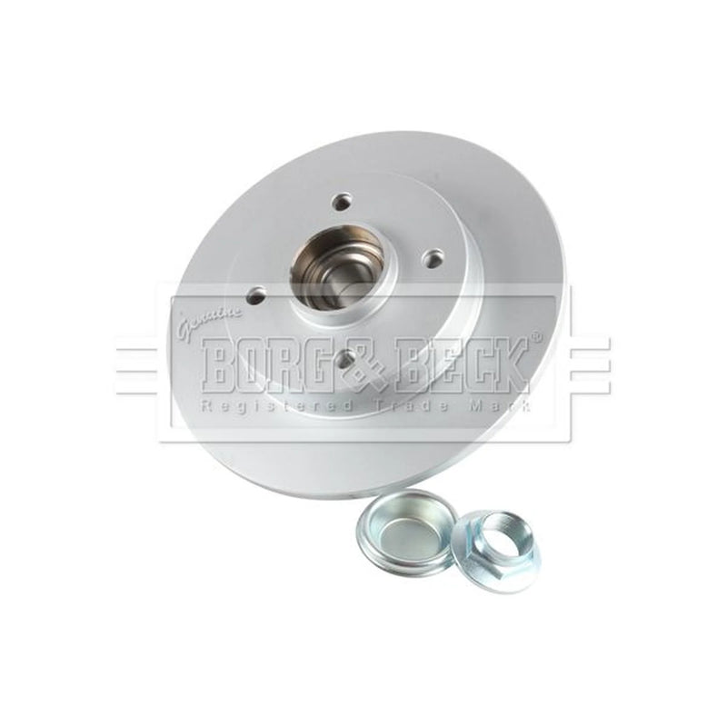 Borg & Beck Front & Rear Brake Discs & Pads fits Citroën C3 Aircross I 2017-2018