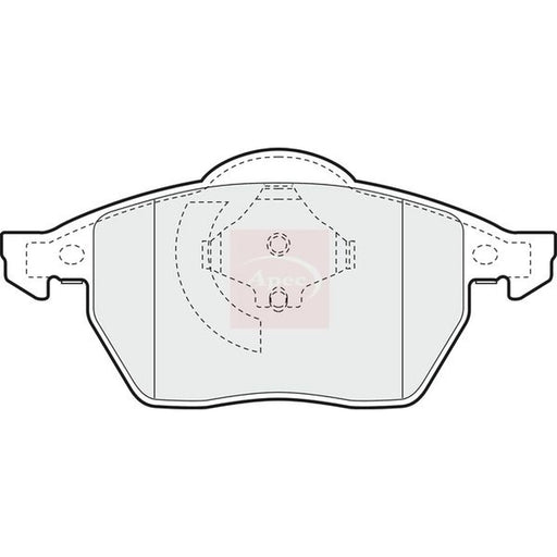 Apec Front Brake Pad Set PAD930