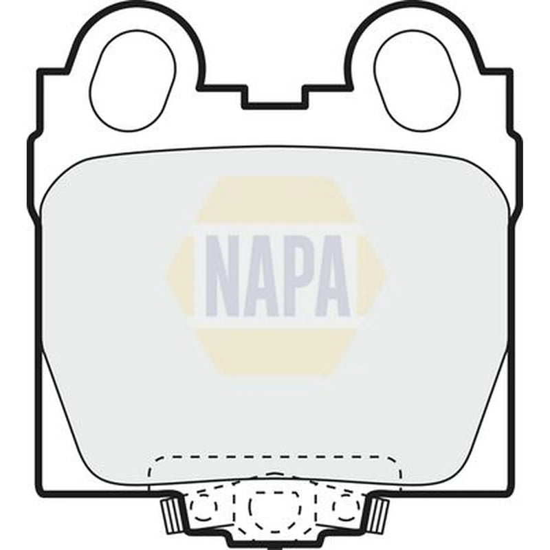 NAPA Rear Brake Pad Set fits Lexus Gs 1997-2004