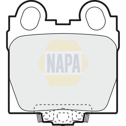 NAPA Rear Brake Pad Set NBP1723