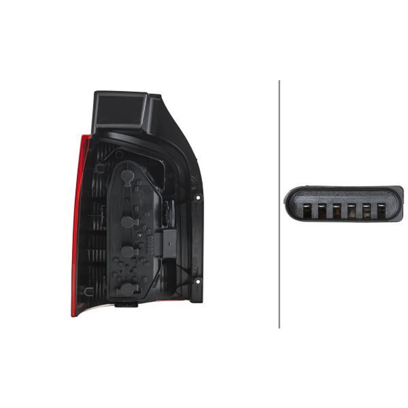 Hella Tail Light / Lamp P21W Right 2SK 008 579-101