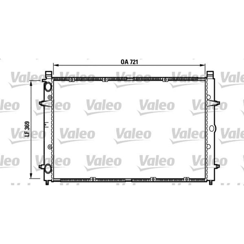 Valeo Engine Radiator 732397