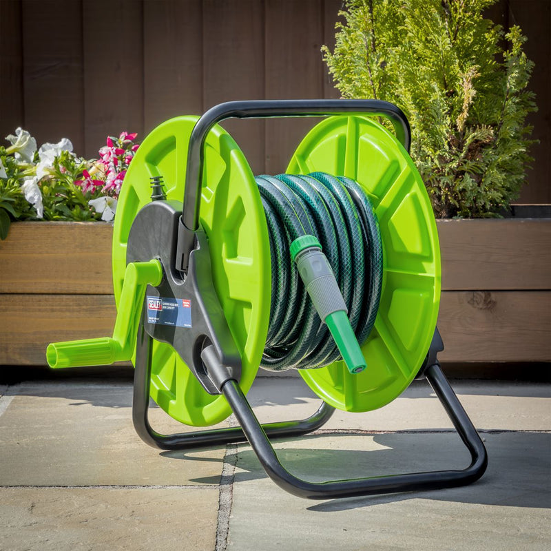 Sealey Garden Hose Reel 60m Capacity GH60A Sealey - Dynamic Drive
