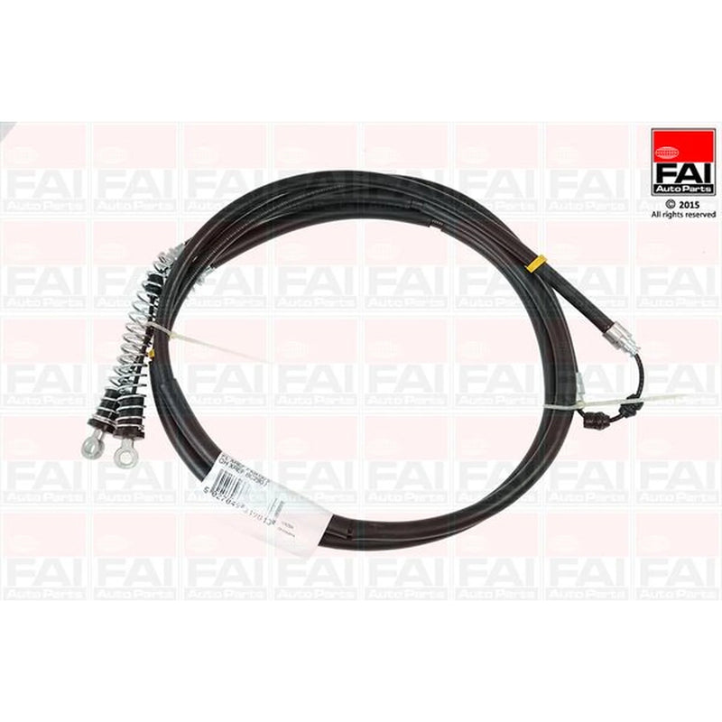 FAI Handbrake Cable Left Rear fits Fiat Cinquecento 1991-1999 0.7 0.9