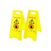 Laser Hybrid/EV Floor Warning Signs 2pc 7521 Laser - Dynamic Drive