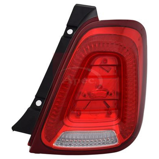 Apec Tail Light / Lamp Left fits Fiat 500 2007-2010 0.9 1.2 1.3 1.4