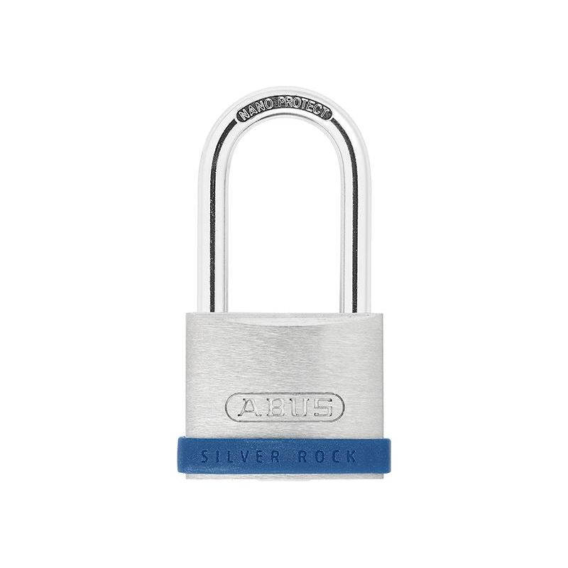 Abus Mechanical 40mm Silver Rock™ 5 Padlock Long Shackle 40mm Keyed Alike ABUS Mechanical - Dynamic Drive