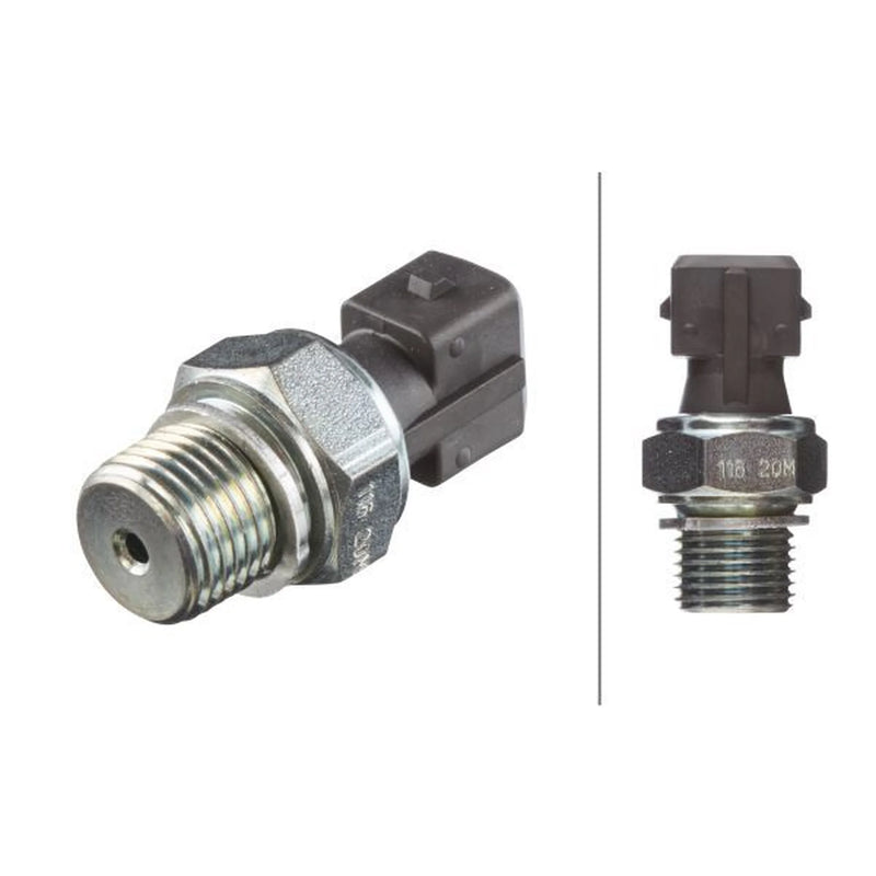 Hella Oil Pressure Sensor Switch fits Citroën Berlingo First 1996-2011