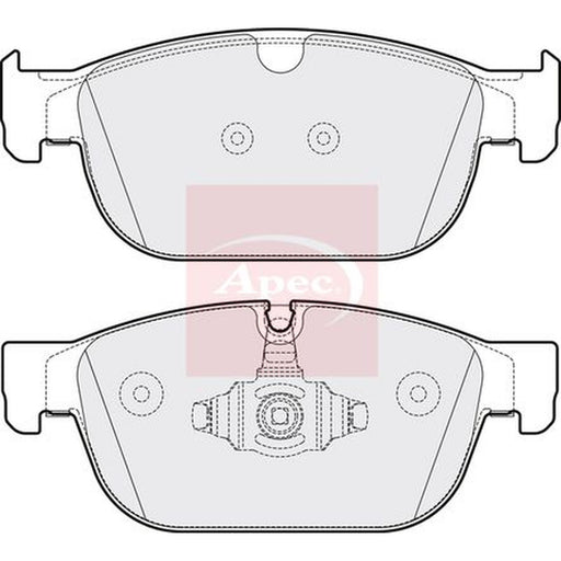Apec Front Brake Pad Set fits Polestar Polestar 2 2019-2023