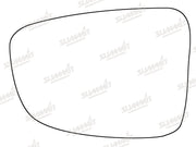 Summit Stick-On Standard Mirror Glass fits Mazda 3 14 on LHS Summit - Bars 4 Cars