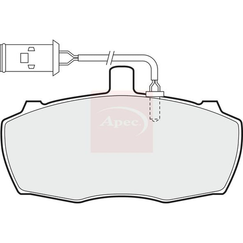Apec Front Brake Pad Set fits Lti Tx 2006 on 2.5