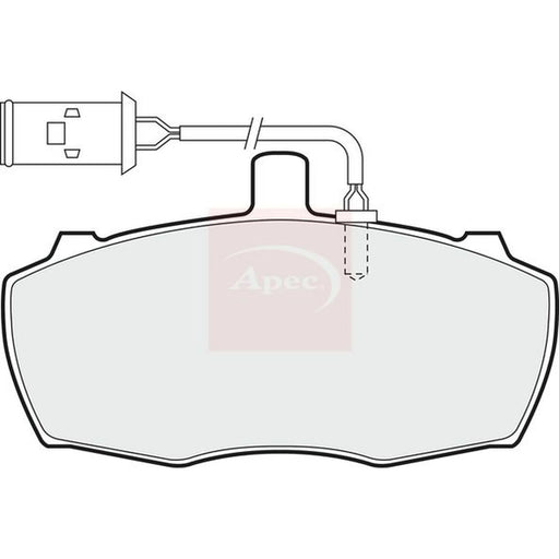 Apec Front Brake Pad Set PAD70