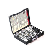 Fits Jaguar XF 2009 onwards Evo Locking Wheel Nuts With Chrome Covers Auto Inparts  - Dynamic Drive