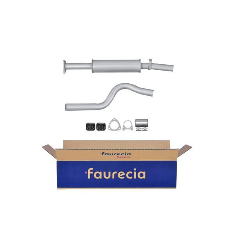 Hella Middle Silencer fits Opel Corsa A 1990-1993 1.4