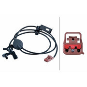 Hella ABS Wheel Speed Sensor Rear 6PU 358 251-641