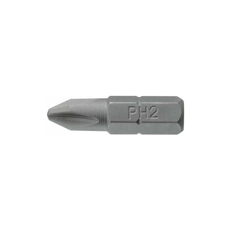 Teng Tools 1/4" PH Bits 25mm PH2 3 pcs Teng Tools - Dynamic Drive
